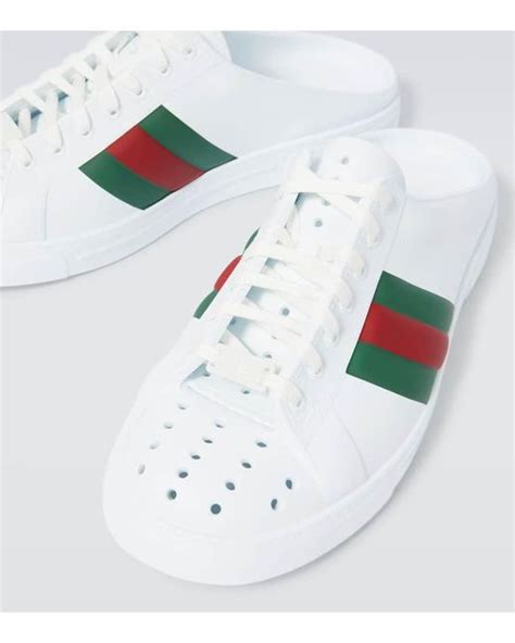 gucci ace stripe white|Gucci Stripe shoes.